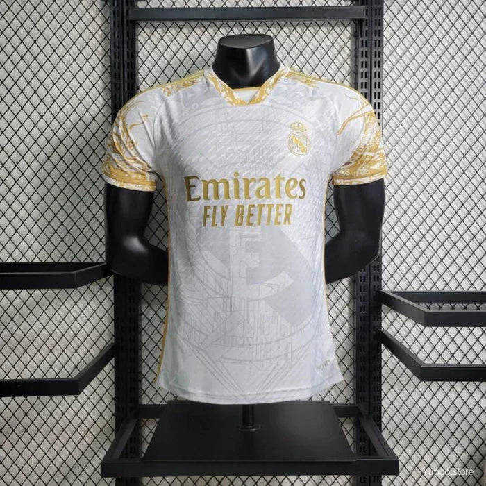 Real Madrid Jersey Season 2023-2024 Limited Edition Gold